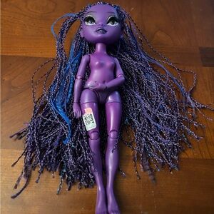 Rainbow high purple doll